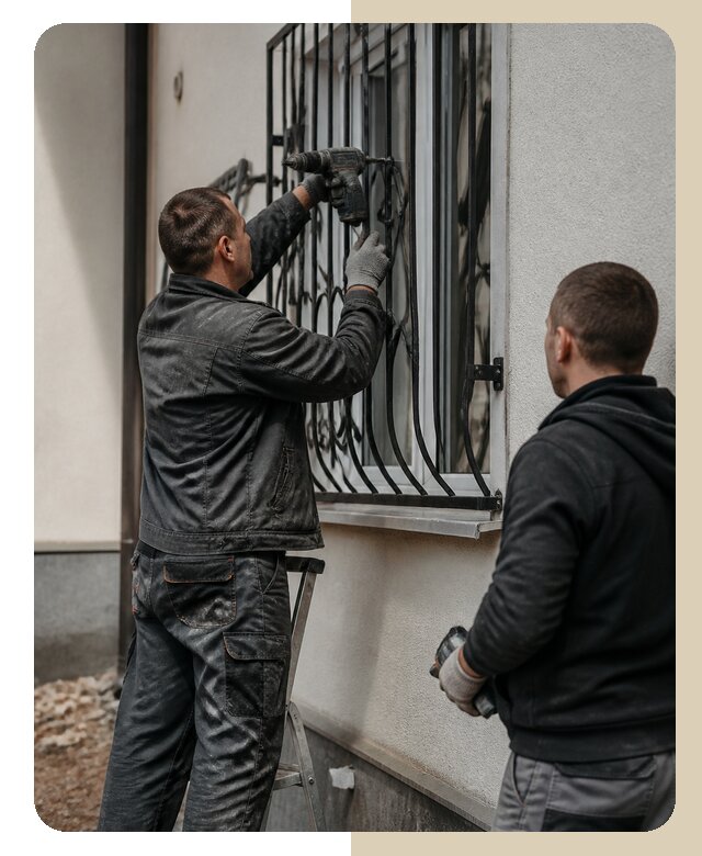 Установка наружных решеток в Иркутске от 5105 р. | Дверной